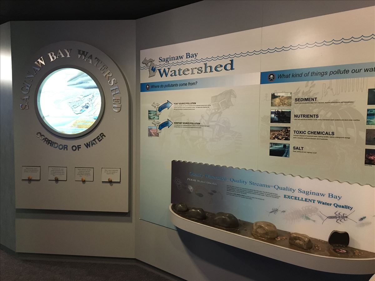 Exhibits, Saginaw Bay Visitor Center