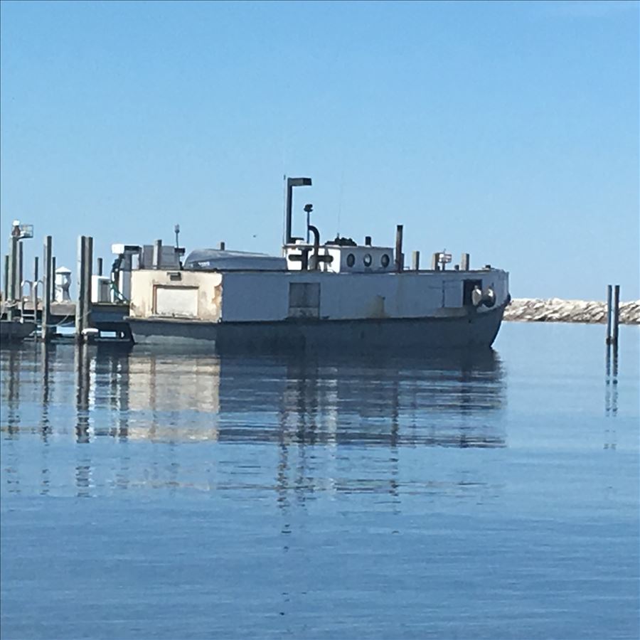 Gill Net Tug in Hammond Bay Harbor