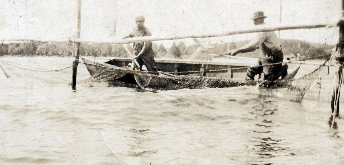 Schram and Bauer fishing