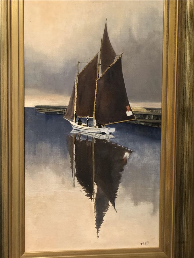 Painting by June Perry