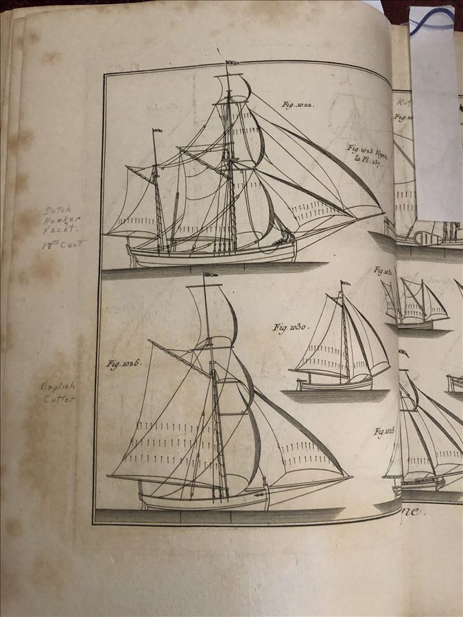 Drawing of Mackinaw boat