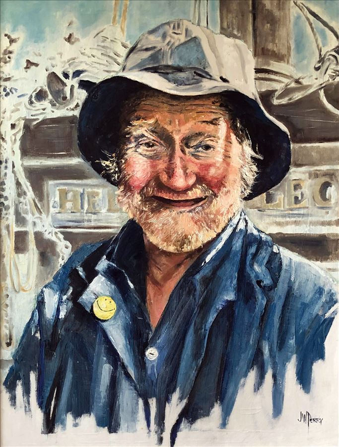 Painting of Helen Macleod By June Perry